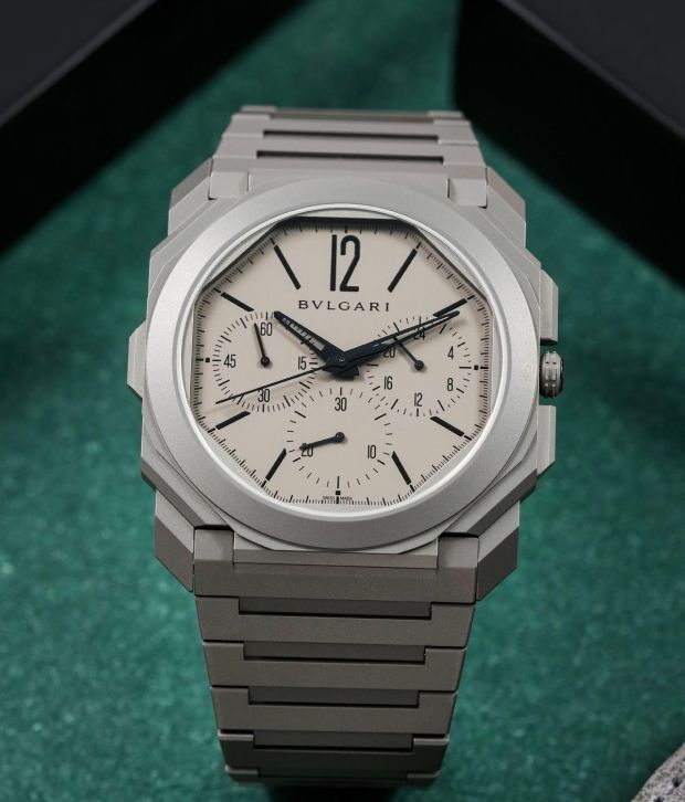 Bulgari Octo Finissimo Chronograph GMT Titanium