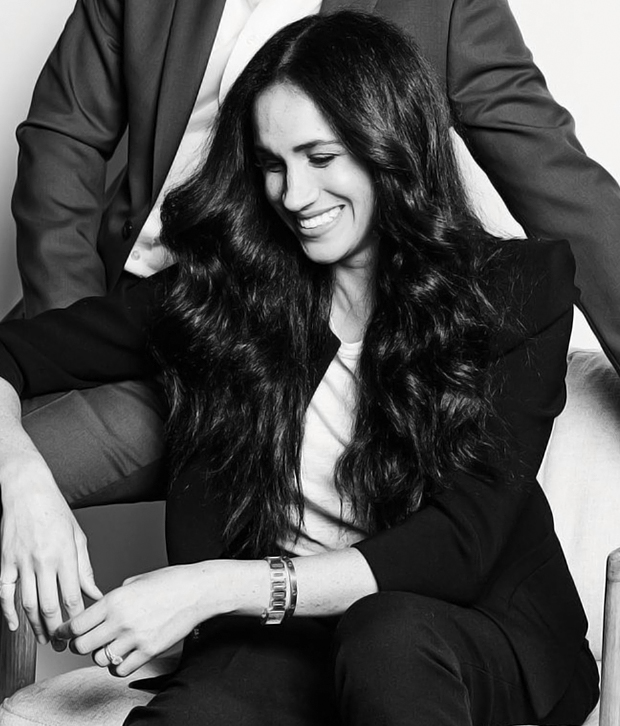 Meghan Markle Wearing A Cartier Tank Must