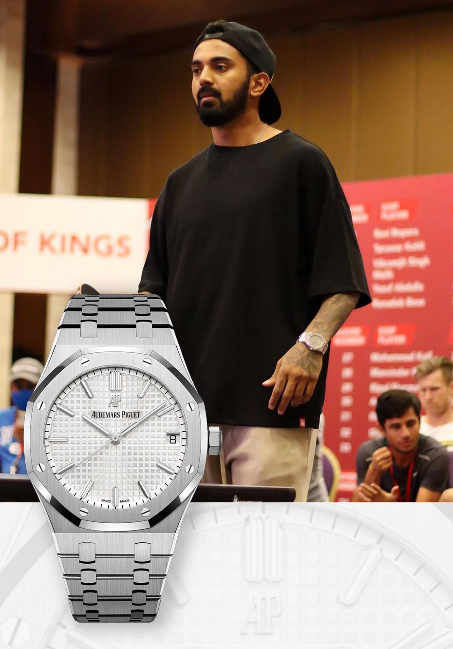 KL Rahul in Audemars Piguet