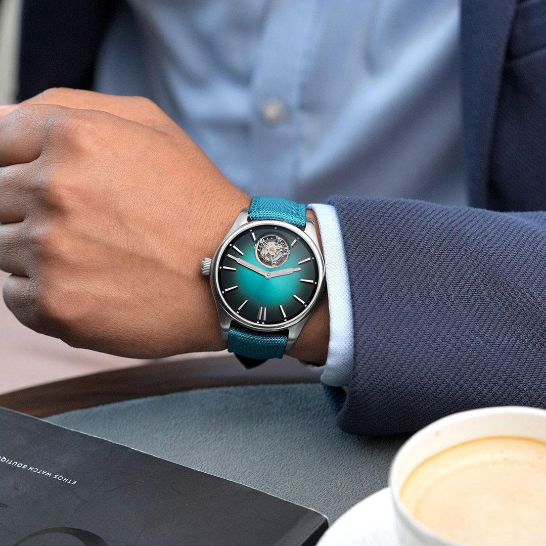 Limited Edition H. Moser & Cie. Pioneer Tourbillon Mega Cool 3804-1205