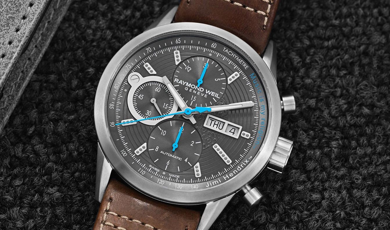 Limited Edition Raymond Weil Freelancer Jimi Hendrix 