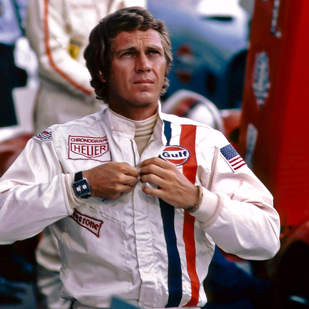 Steve McQueen in TAG Heuer Monaco