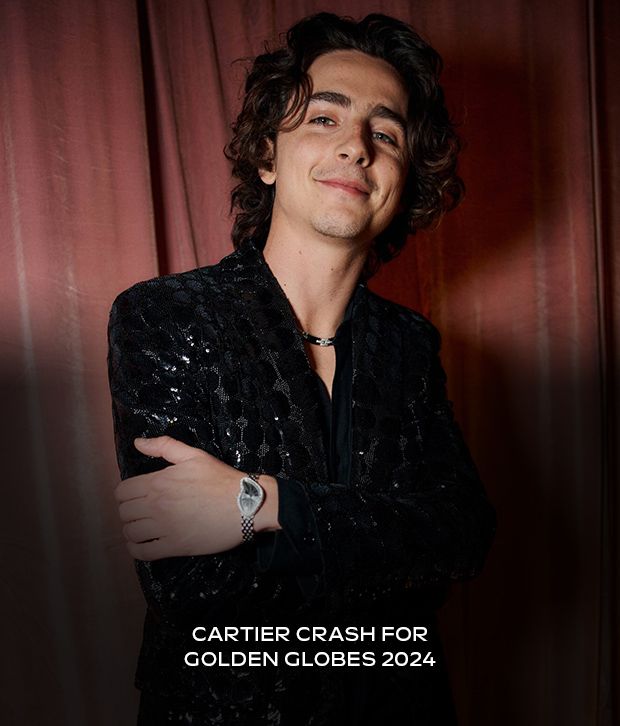 Timothée Chalamet in Cartier